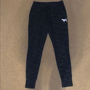 Black Pink Victoria Secret joggers